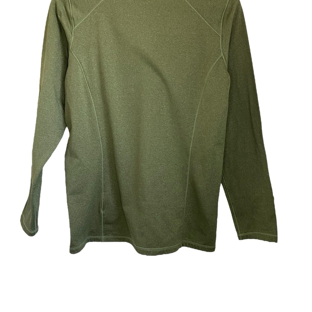 The North Face Green Warm Long Sleeve Shirt Size L - Picture 4 of 4